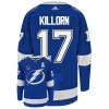Tampa Bay Lightning tröja Alex Killorn 17 Adidas Stanley Cup 2022 Blå Authentic - NHL Tröjor Herr Tampa Bay Lightning tröja Alex Killorn 17 Adidas Stanley Cup 2022 Blå Authentic - NHL Tröjor Herr